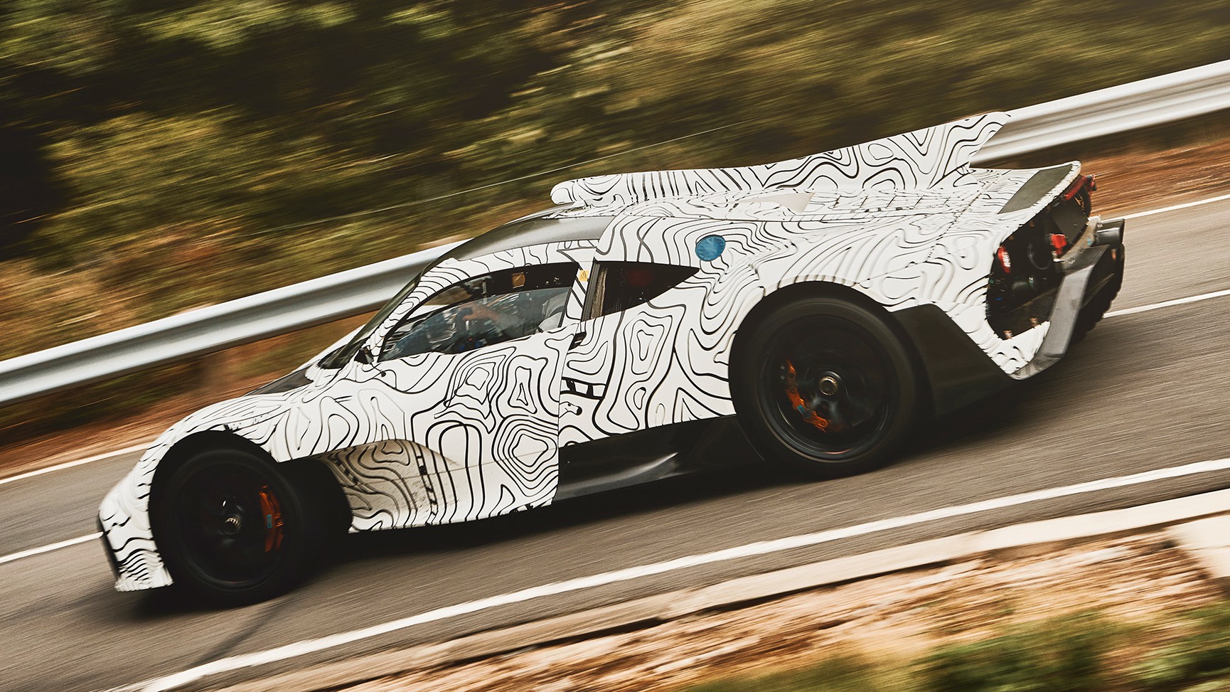 News Mercedes AMG Teases Project One Prototype In Testing