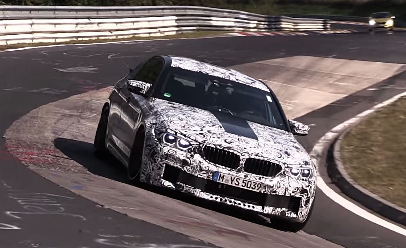 News - 2018 BMW M5 Nurburgring Test Gives Insight Into 4WD Grip