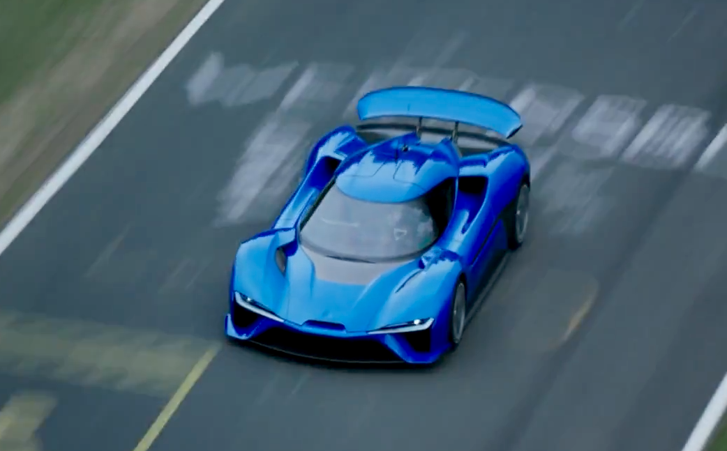 News Here S The 1 014kw Nio Ep9 Supercar Scorching The Nurburgring