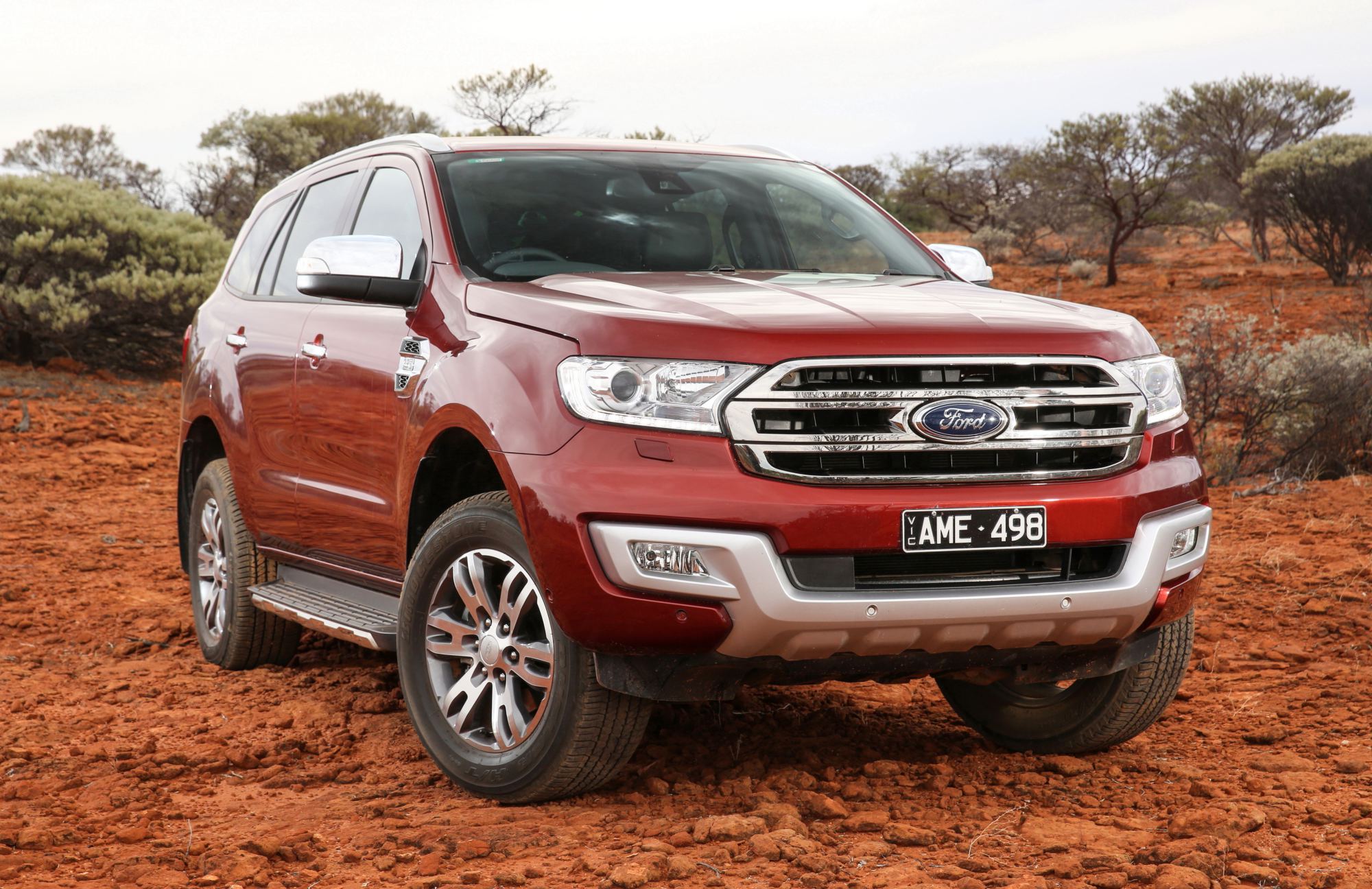 News Ford Everest Titanium  Gets Off Road Wheel Tyre Option