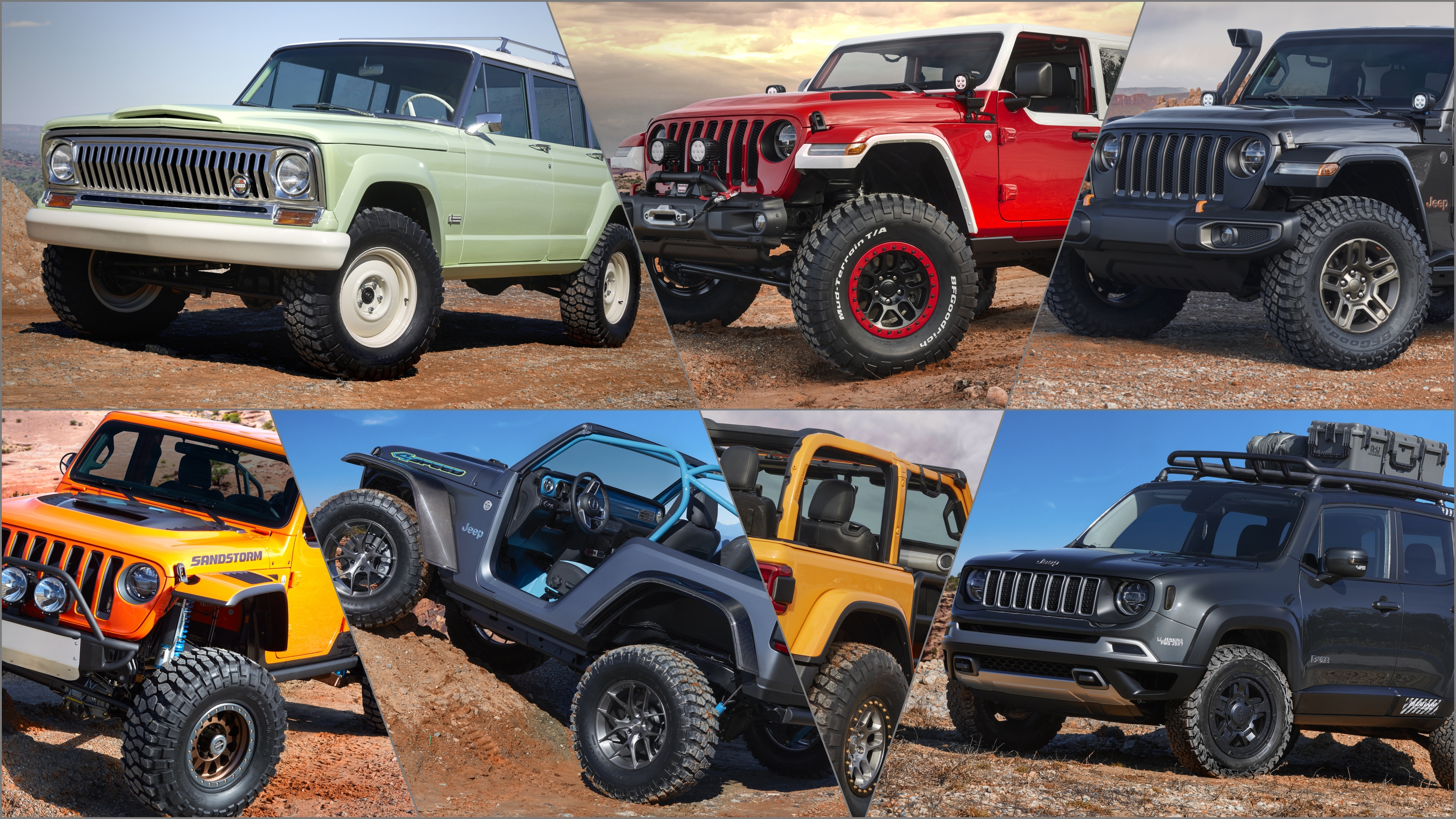 News - Jeep Reveals 7 Concept 4x4s Ahead Of Annual Easter Safari