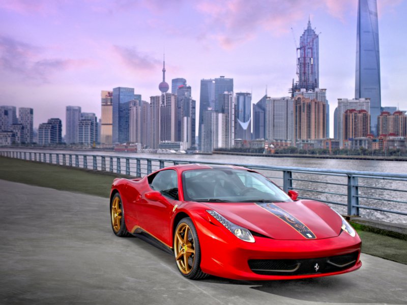 News - Unique Ferrari 458 Italia For China